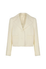 Cropped Jacket in Boucle