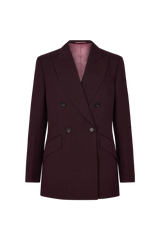 Double Breasted Jacket in Prince of Wales Check
