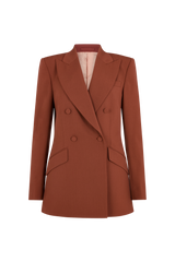 Double Breasted Jacket in Wool