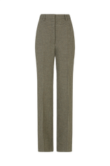 Straight Leg Trouser in Houndstooth