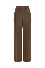 Wide Leg Trouser in Linen