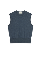 Knitted Vest in Merino