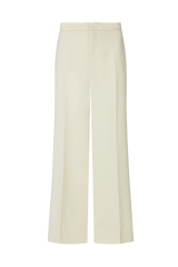 Straight Leg Trouser with Silk Tuxedo Stripe in Barathea