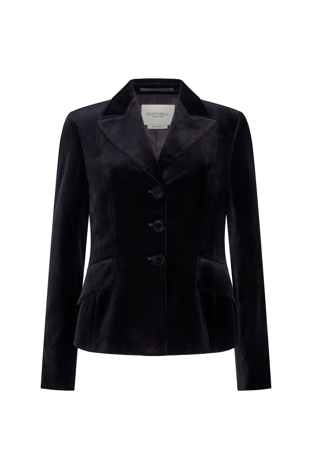 Savile Jacket in Velvet Black – Savile Row for Women – Knatchbull