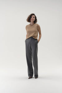 Knitted Vest in Cashmere