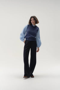 Knitted Vest in Cashmere
