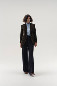 Single Breasted Jacket in Corduroy