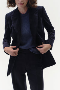 Double Breasted Jacket in Corduroy