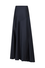 Asymmetrical Maxi Skirt in Silk