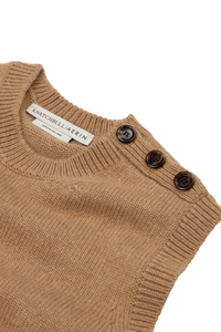 Knitted Vest in Cashmere