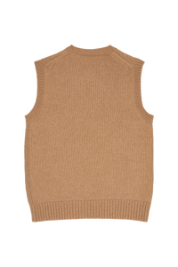 Knitted Vest in Cashmere