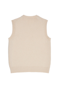 Knitted Vest in Cashmere