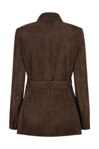 Travel Jacket in Suede