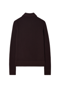 Ribbed Polo in Merino