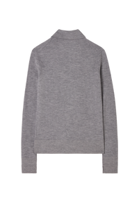 Ribbed Polo in Merino