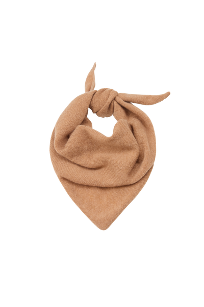 Triangle Scarf in Cashmere Camel – Savile Row for Women – Knatchbull