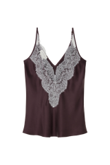Lace Cami in Silk