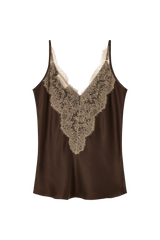 Lace Cami in Silk