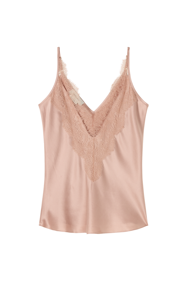 Lace Cami in Silk