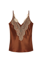 Lace Cami in Silk