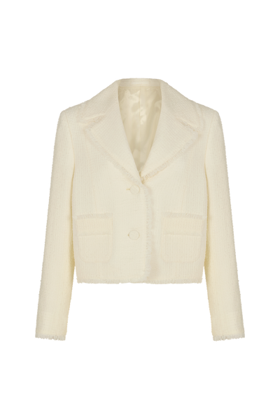 Cropped Jacket in Boucle