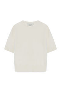 Short-Sleeve Tee in Cashmere