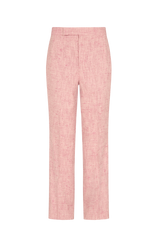 Cigarette Trouser in Silk Cotton