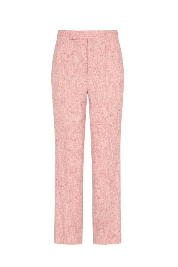 Cigarette Trouser in Silk Cotton