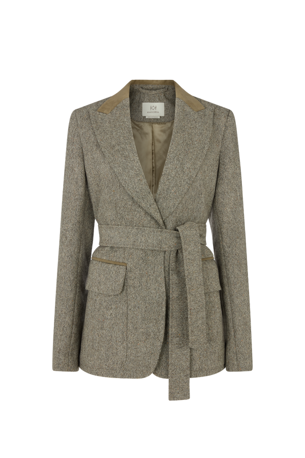 Country Jacket in Donegal Tweed