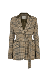 Country Jacket in Wool Check