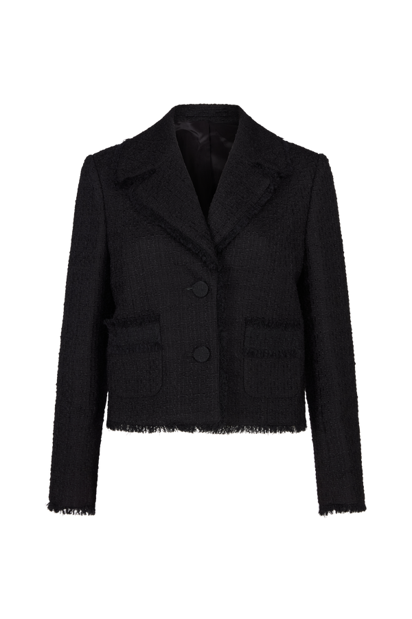 Cropped Jacket in Bouclé