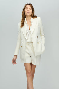 Tailored Shorts in Linen