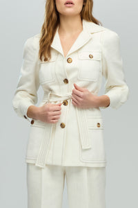 Safari Jacket in Linen