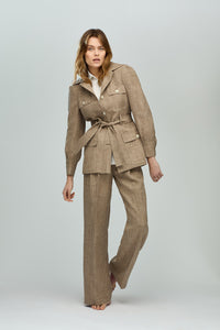 Safari Jacket in Linen