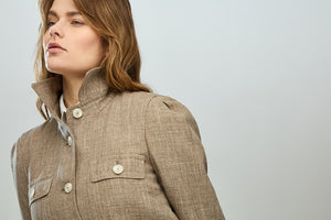 Safari Jacket in Linen