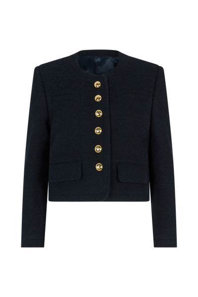 London Jacket in Boucle
