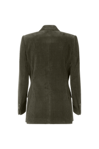 Single Breasted Jacket in Corduroy