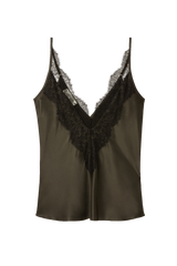 Lace Cami in Silk