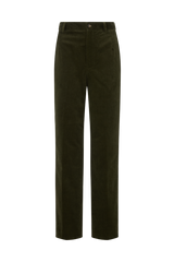 Fitted Trouser in Stretch Corduroy