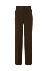 Fitted Trouser in Cotton Moleskin
