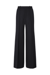 Flared Leg Trouser in Wool Charmelaine