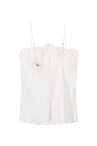 Double Lace Cami in Silk