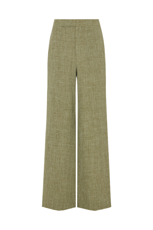 Straight Leg Trouser in Linen