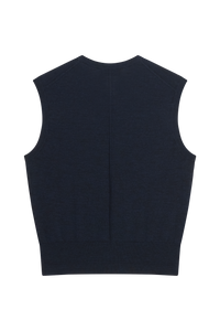 Knitted Vest in Merino