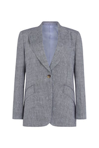 Linen Single Breasted Jacket