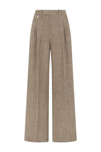 Linen Wide Leg Trouser