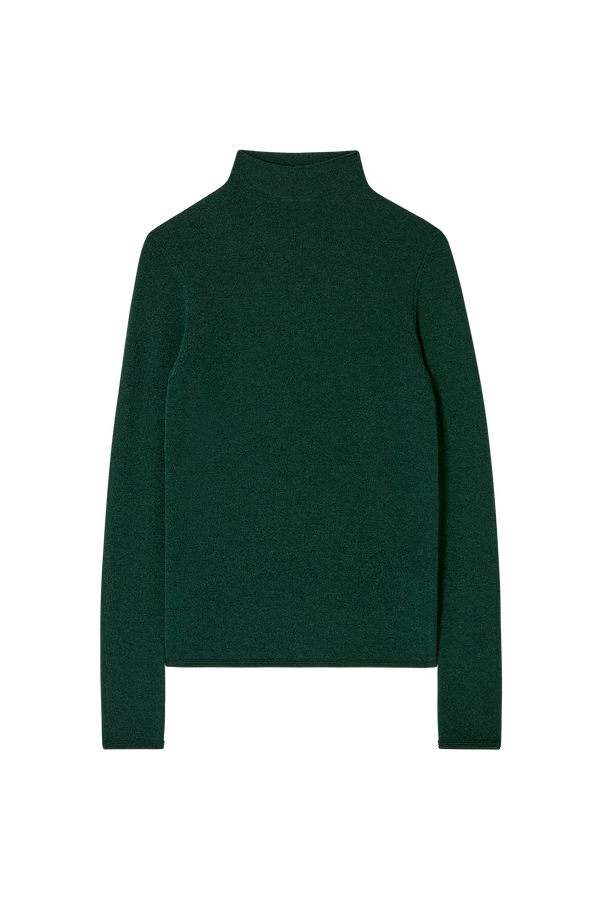Mock Neck Sweater in Cashmere