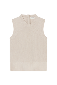 Knitted Vest in Recycled Cashmere