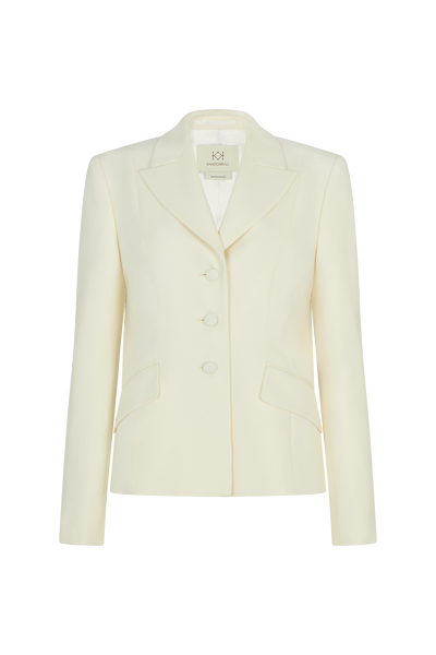 Savile Jacket in Wool Twill