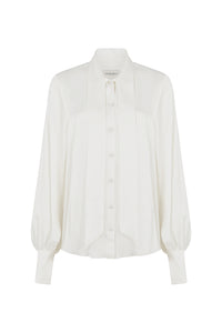 The Silk Bow Blouse